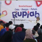 Setelah Sebani, Indah Kurnia Sosialisasikan Cinta, Bangga, Dan Paham Rupiah Di Kecamatan Taman