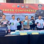 Polrestabes Surabaya Ungkap Peredaran Narkoba, Tersangka Pengedar Sabu 28 Kg Dan Ribuan Ekstasi Berhasil Diamankan