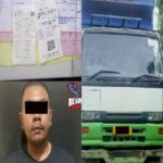 Satreskrim Polres Pelabuhan Tanjung Perak Surabaya Berhasil Menangkap Pencurian Atau Penggelapan 1Unit Dump Truck Tronton