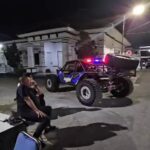 Uji Coba Ketangguhan Mobil Offroad Di Pelataran Pendopo Kabupaten Sampang