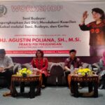 Agustin Poliana Anggota DPRD Provinsi Jatim Dari Partai PDI - P Sangat Peduli Terhadap Kearifan Lokal Seni Budaya Dan Etika Bangsa Indonesia