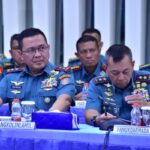 Pangkoarmada II Ikuti Paparan Persiapan HUT Ke-78 TNI