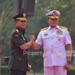 Jabatan Panglima TNI Resmi Diserahterimakan, Pangkoarmada II Hadiri Sertijab dan Pisah Sambut Panglima TNI
