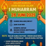 Pawai Obor Pemuda-Pemudi Jatra Timur Semarakkan Tahun Baru Islam 1 Muharram 1447 H