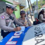 Satlantas Polres Sampang Gelar Operasi Patuh Semeru 2025 Dijalan Raya Ketapang 87 Pelanggar Ditilang