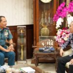 Pangkoarmada II Kunjungan Silaturahmi ke Rektor Universitas Airlangga, Pererat Sinergi Di Bidang Pendidikan