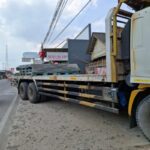 Truk Bermuatan Material Kecelakaan di Jalan Raya Banyuates, Timbulkan Kerugian, Belum Ada Penyelesaian