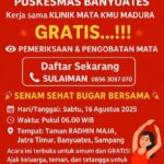 Meriahkan HUT RI ke-80, Pemdes Jatra Timur Gelar Pemeriksaan Mata Gratis & Senam Sehat