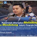 Politik Muda & Diplomasi Budaya: Cak Slamet Angkat Batik Sebagai Identitas Bangsa Politik Muda & Diplomasi Budaya: Cak Slamet Angkat Batik Sebagai Identitas Bangsa