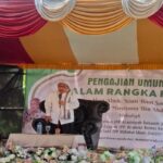 Pengajian Umum Haul 1000 Hari Dan 40 Hari Digelar di Desa Lepelle, Robatal