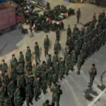 KRI Teluk Banten-516 Laksanakan Debarkasi Prajurit Yonzipur 10/JP dan Logistik Bantuan di Belawan